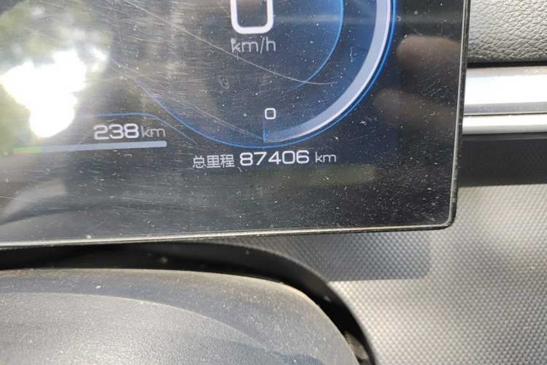Used BYD Destroyer 05 2022 DM-i 120KM Prestige Model Odometer Close Up