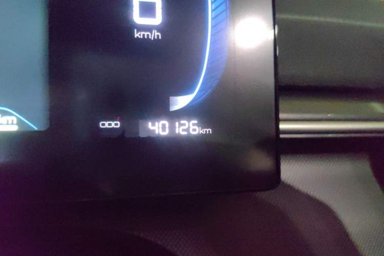 Used BYD Destroyer 05 2022 DM-i 55KM Comfort Model Odometer Close Up