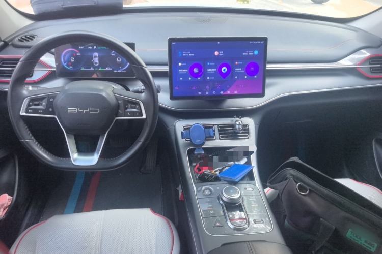 Used BYD Destroyer 05 2022 DM-i 120KM Prestige Model Center Console