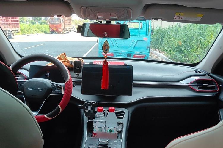 Used BYD Destroyer 05 2022 DM-i 120KM Prestige Model Center Console