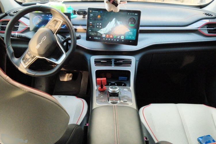 Used BYD Destroyer 05 2022 DM-i 120KM Prestige Model Center Console