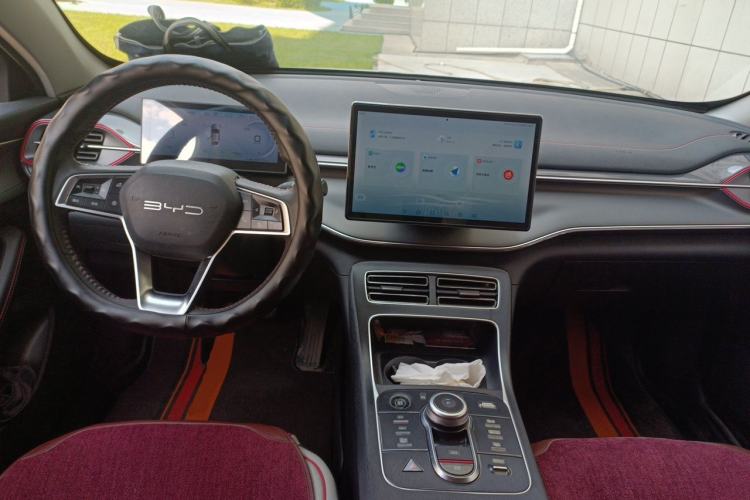 Used BYD Destroyer 05 2022 DM-i 120KM Prestige Model Center Console