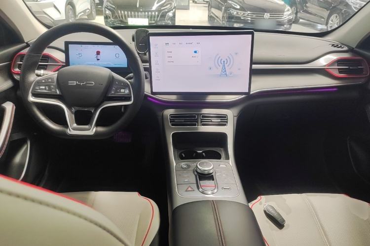 Used BYD Destroyer 05 2022 DM-i 120KM Flagship Model Center Console