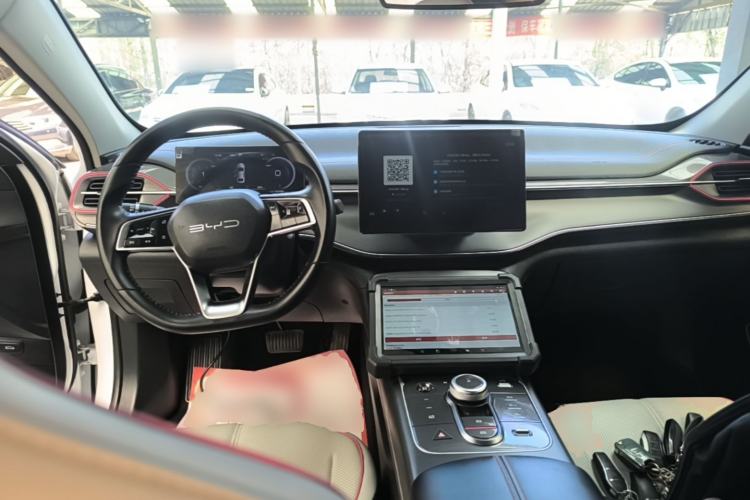 Used BYD Destroyer 05 2022 DM-i 120KM Prestige Model Center Console