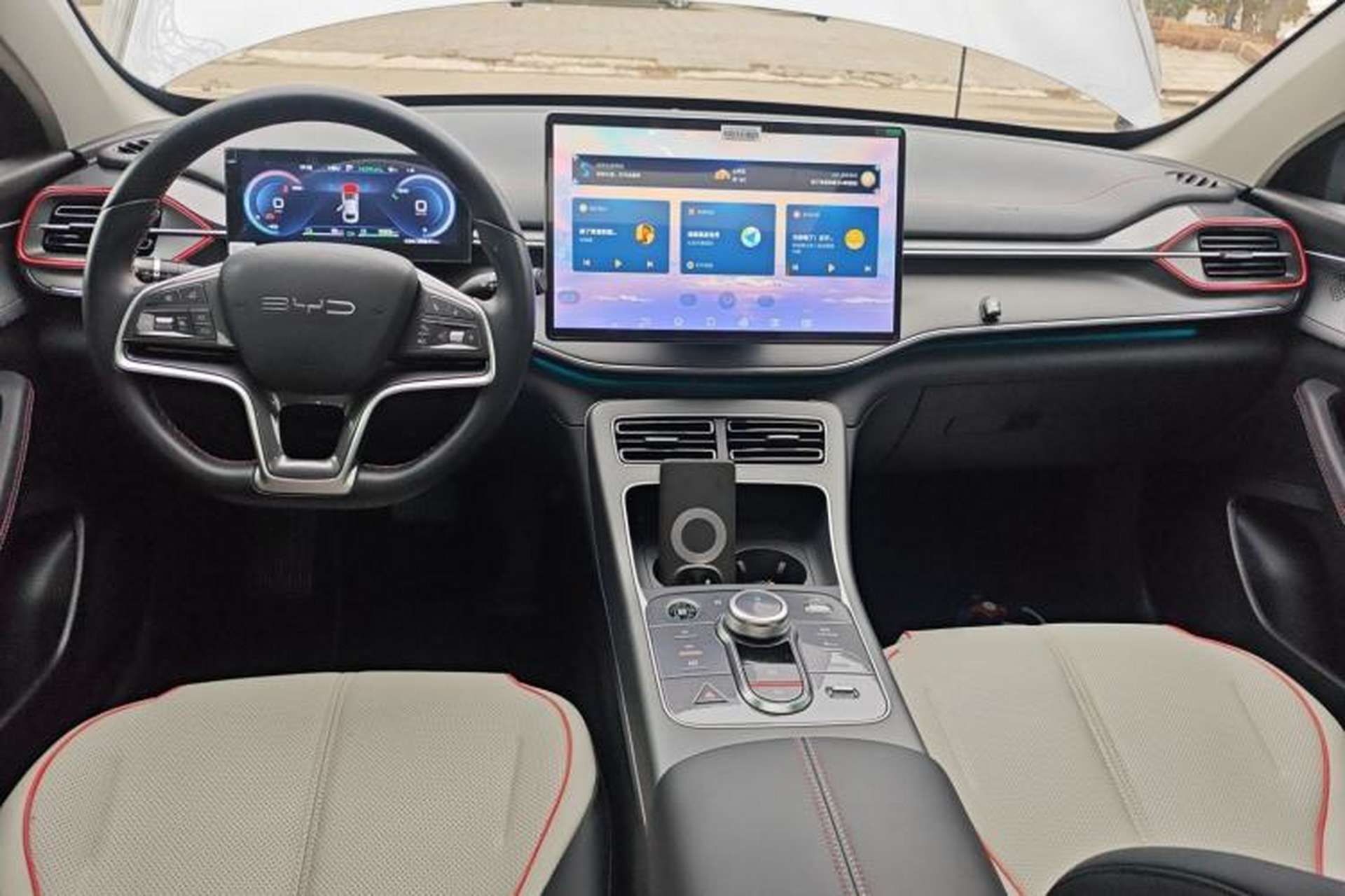 Used BYD Destroyer 05 2022 DM-i 120KM Flagship Model Center Console