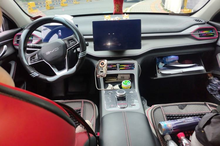 Used BYD Destroyer 05 2022 DM-i 120KM Prestige Model Center Console