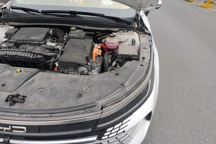 Used BYD Destroyer 05 2022 DM-i 120KM Prestige Model Engine Bay Left
