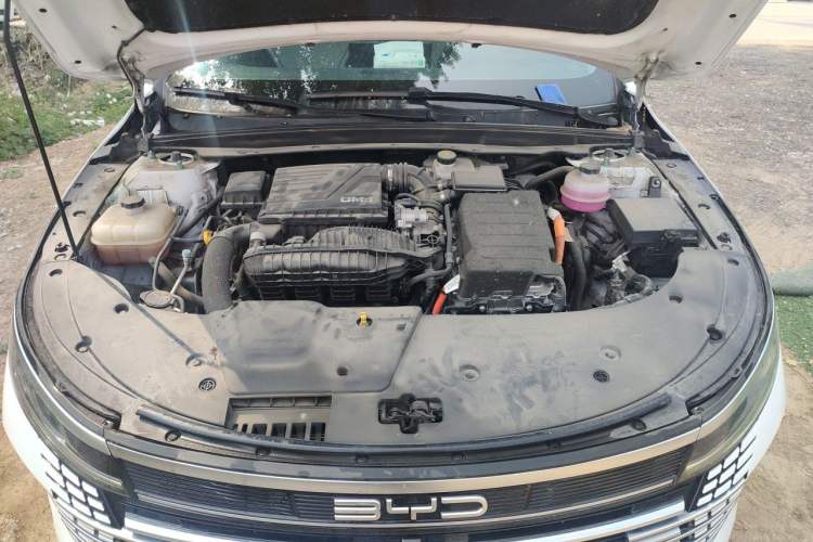 Used BYD Destroyer 05 2022 DM-i 55KM Comfort Model Engine Bay