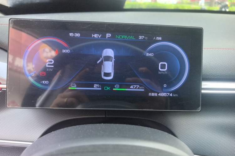 Used BYD Destroyer 05 2022 DM-i 120KM Prestige Model Instrument Cluster