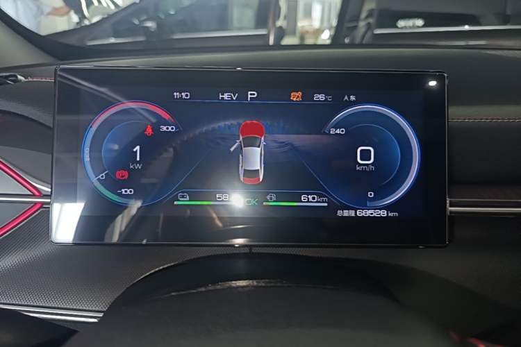 Used BYD Destroyer 05 2022 DM-i 120KM Prestige Model Instrument Cluster