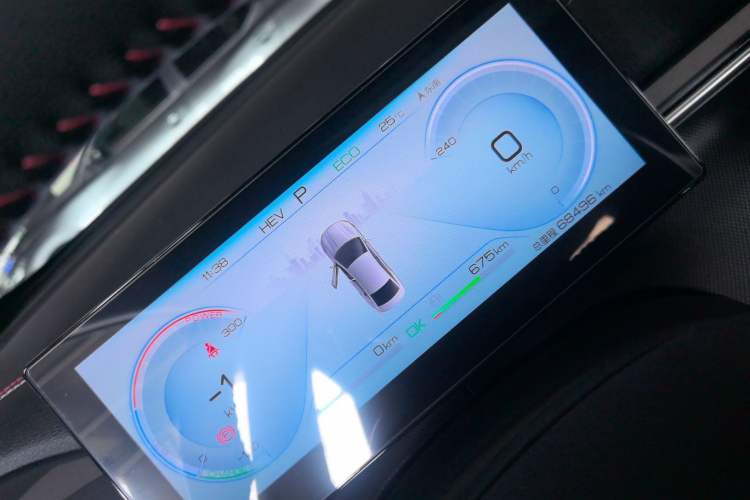 Used BYD Destroyer 05 2022 DM-i 120KM Prestige Model Odometer Close Up