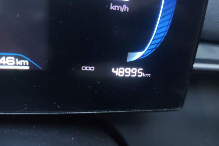Used BYD Destroyer 05 2022 DM-i 55KM Comfort Model Odometer Close Up