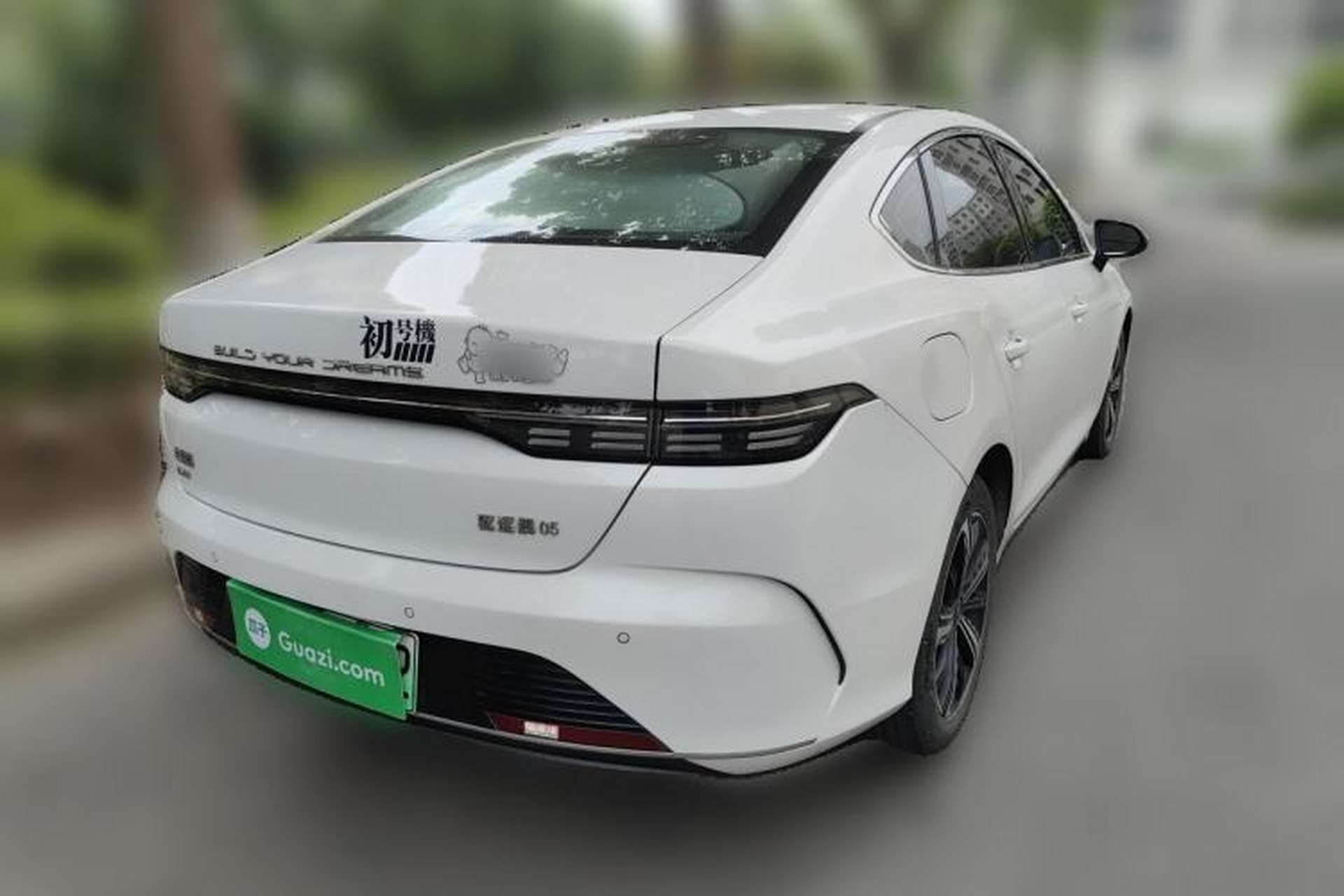 Used BYD Destroyer 05 2022 DM-i 55KM Luxury Model Rear Right 45 Deg