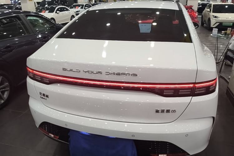 Used BYD Destroyer 05 2022 DM-i 120KM Flagship Model Rear