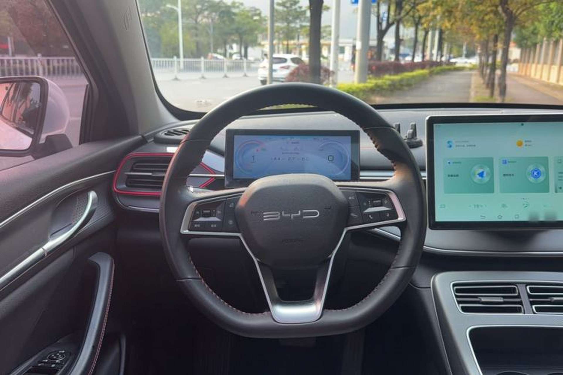 Used BYD Destroyer 05 2022 DM-i 55KM Luxury Model Steering Wheel