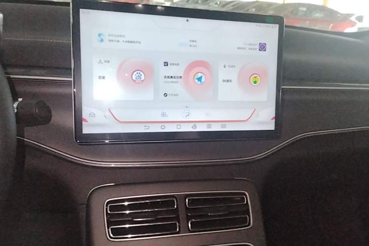 Used BYD Destroyer 05 2023 Champion Edition DM-i 55KM Luxury Model Audio And AC Panel
