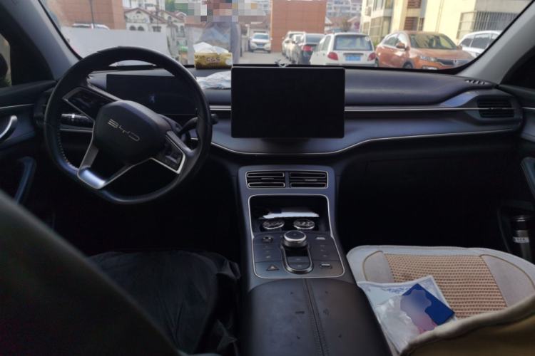 Used BYD Destroyer 05 2023 Champion Edition DM-i 120KM Prestige Model Center Console