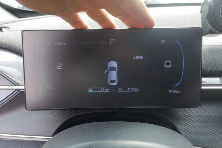 Used BYD Destroyer 05 2023 Champion Edition DM-i 120KM Prestige Model Instrument Cluster