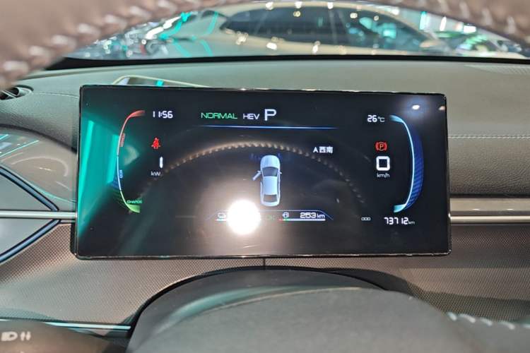 Used BYD Destroyer 05 2023 Champion Edition DM-i 55KM Luxury Model Instrument Cluster