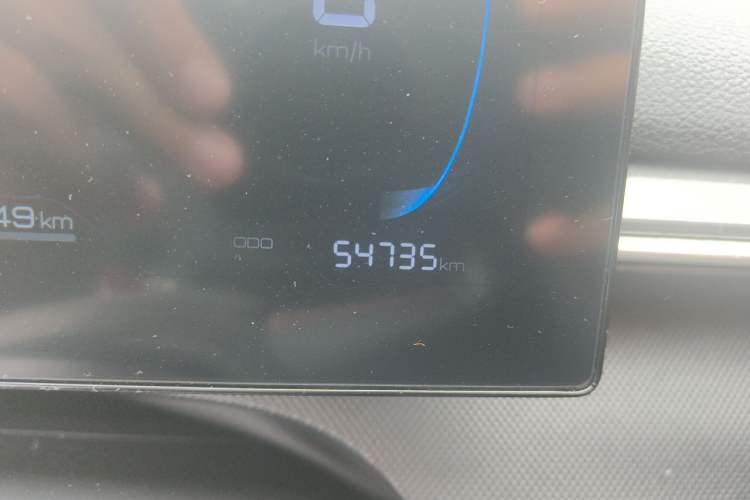 Used BYD Destroyer 05 2023 Champion Edition DM-i 55KM Luxury Model Odometer Close Up