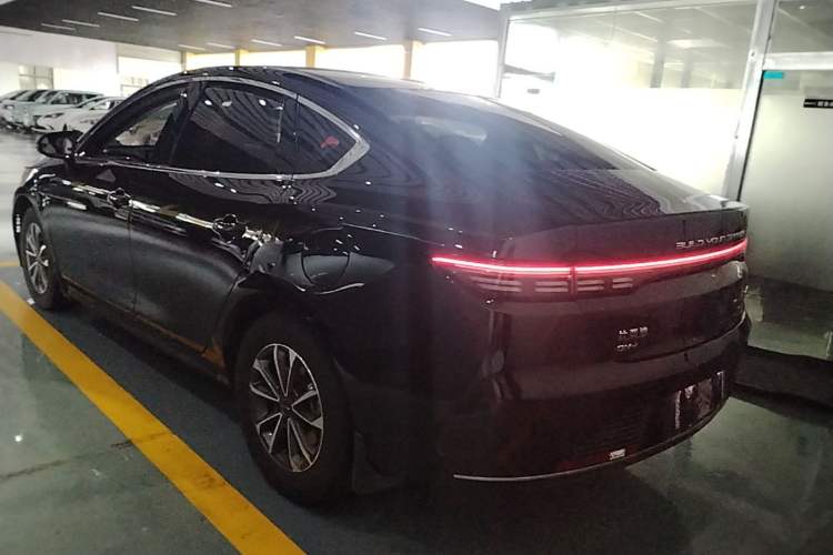 Used BYD Destroyer 05 2023 Champion Edition DM-i 55KM Luxury Model Rear Left 45 Deg