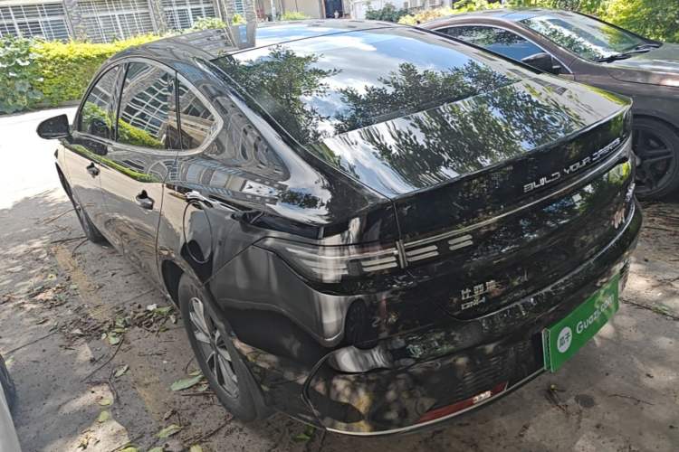 Used BYD Destroyer 05 2023 Champion Edition DM-i 55KM Luxury Model Rear Left 45 Deg