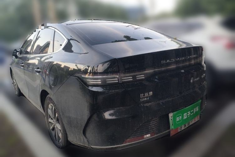Used BYD Destroyer 05 2023 Champion Edition DM-i 55KM Luxury Model Rear Left 45 Deg