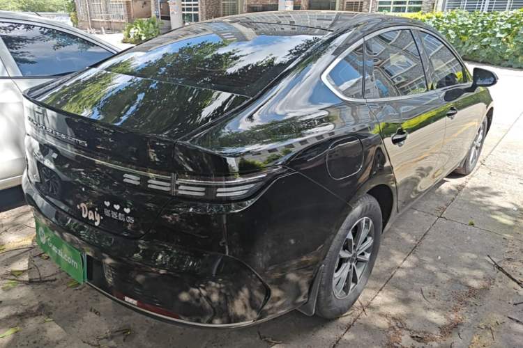 Used BYD Destroyer 05 2023 Champion Edition DM-i 55KM Luxury Model Rear Right 45 Deg