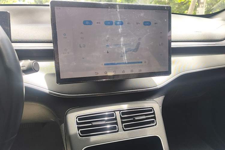 Used BYD Destroyer 05 2023 Champion Edition DM-i 55KM Luxury Model Audio And AC Panel
