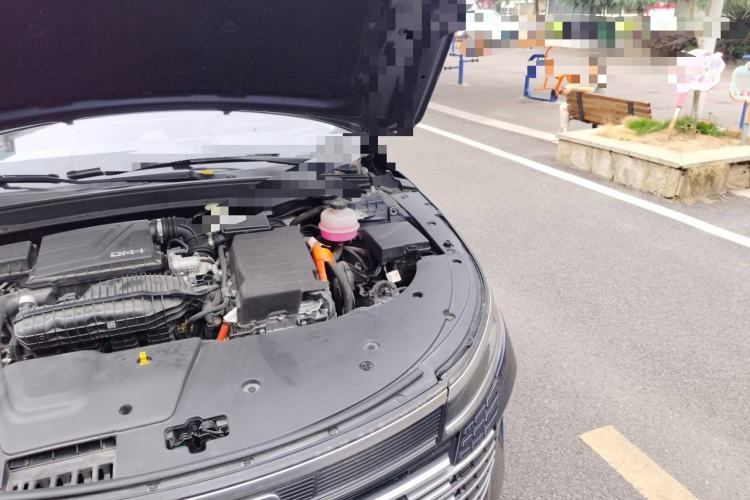 Used BYD Destroyer 05 2023 Champion Edition DM-i 120KM Luxury Model Engine Bay Left