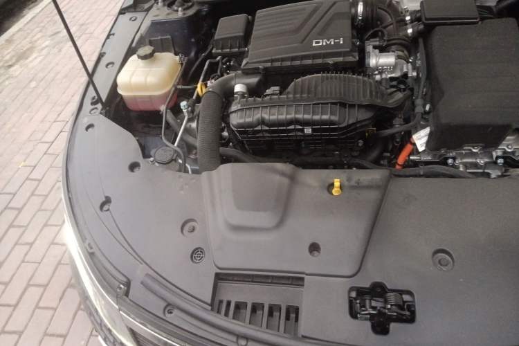 Used BYD Destroyer 05 2023 Champion Edition DM-i 55KM Luxury Model Engine Bay Right