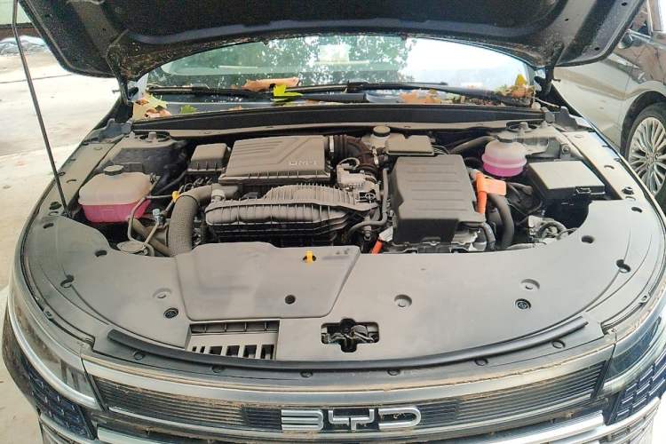 Used BYD Destroyer 05 2023 Champion Edition DM-i 55KM Luxury Model Engine Bay