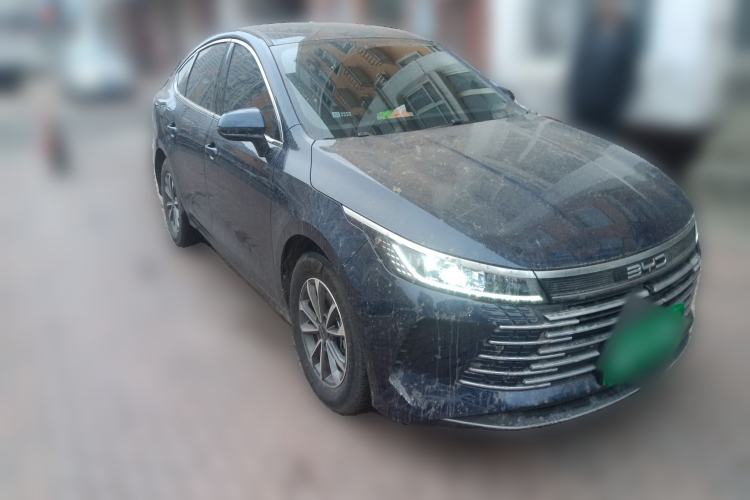 Used BYD Destroyer 05 2023 Champion Edition DM-i 55KM Luxury Model Front Right 45 Deg
