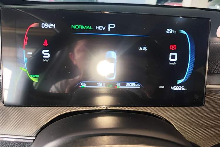Used BYD Destroyer 05 2023 Champion Edition DM-i 55KM Luxury Model Instrument Cluster