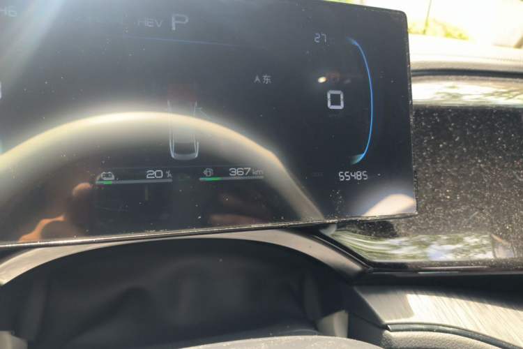 Used BYD Destroyer 05  Odometer Close Up