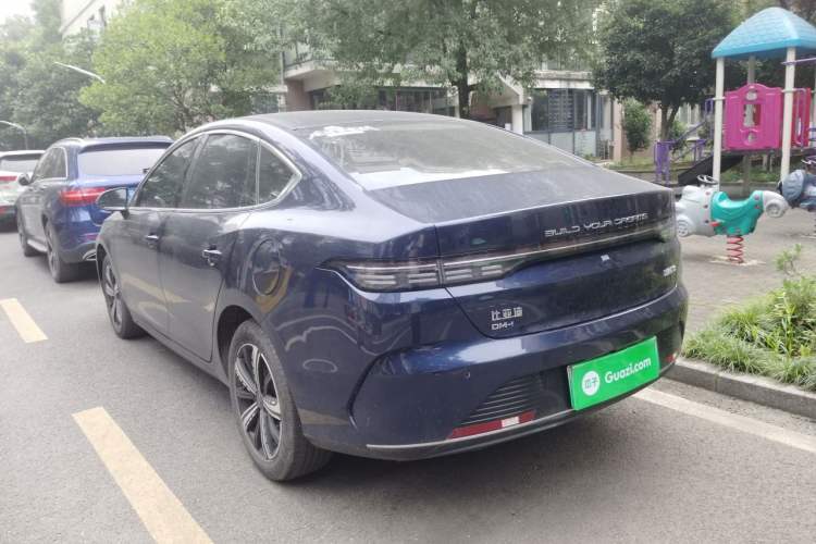 Used BYD Destroyer 05 2023 Champion Edition DM-i 120KM Luxury Model Rear Left 45 Deg