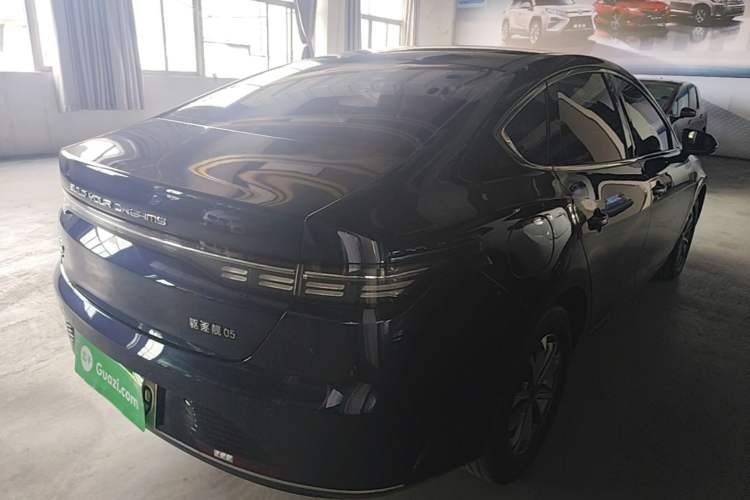 Used BYD Destroyer 05 2023 Champion Edition DM-i 55KM Luxury Model Rear Right 45 Deg