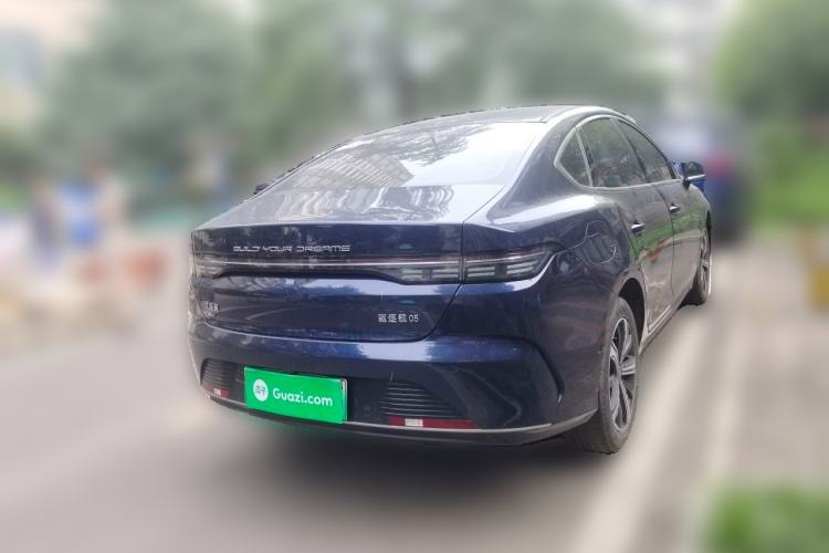Used BYD Destroyer 05 2023 Champion Edition DM-i 120KM Luxury Model Rear Right 45 Deg