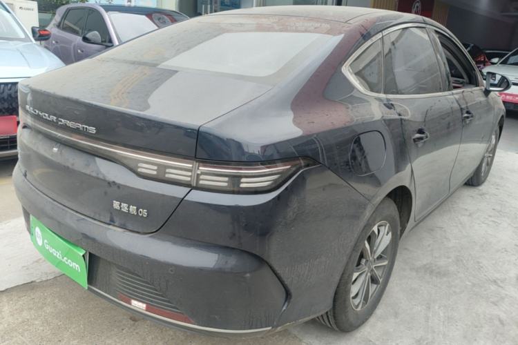 Used BYD Destroyer 05 2023 Champion Edition DM-i 55KM Luxury Model Rear Right 45 Deg