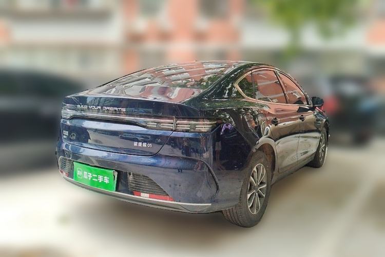 Used BYD Destroyer 05 2023 Champion Edition DM-i 55KM Luxury Model Rear Right 45 Deg