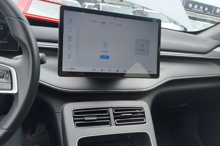 Used BYD Destroyer 05 2023 Champion Edition DM-i 120KM Prestige Model Audio And AC Panel
