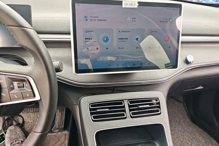 Used BYD Destroyer 05 2023 Champion Edition DM-i 55KM Prestige Model Audio And AC Panel