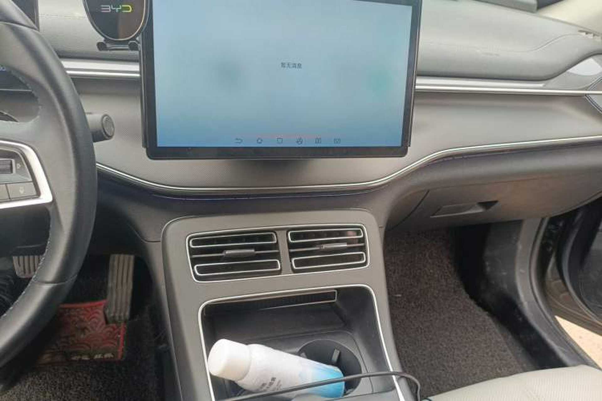 Used BYD Destroyer 05 2023 Champion Edition DM-i 55KM Luxury Model Audio And AC Panel