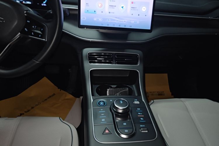 Used BYD Destroyer 05 2023 Champion Edition DM-i 55KM Luxury Model Audio And AC Panel