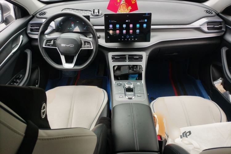 Used BYD Destroyer 05 2023 Champion Edition DM-i 55KM Luxury Model Center Console
