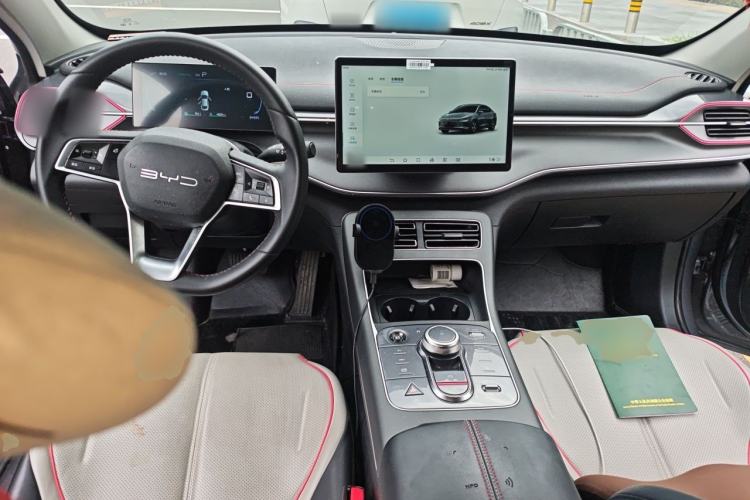 Used BYD Destroyer 05 2023 Champion Edition DM-i 55KM Luxury Model Center Console