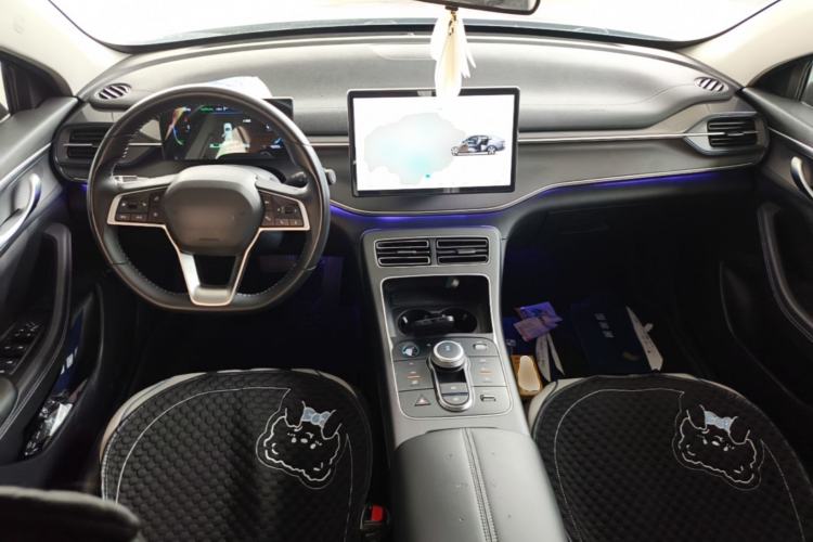 Used BYD Destroyer 05 2023 Champion Edition DM-i 55KM Luxury Model Center Console