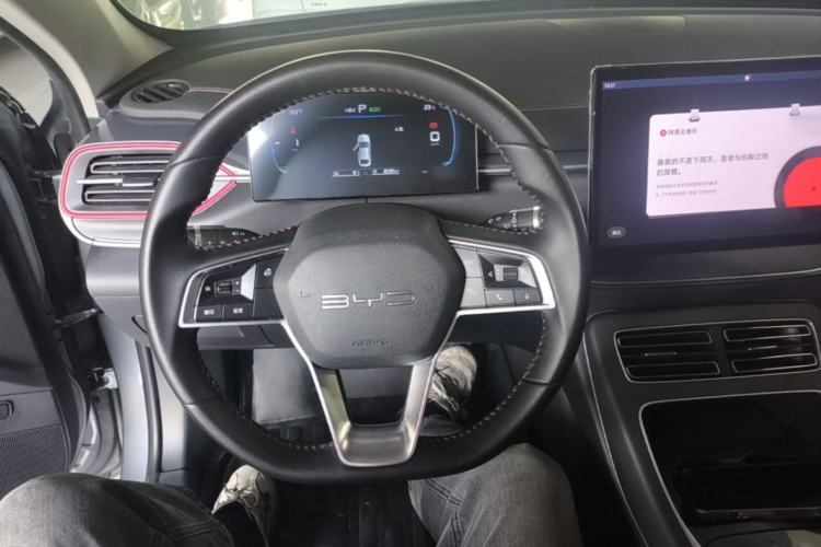 Used BYD Destroyer 05 2023 Champion Edition DM-i 55KM Luxury Model Center Console