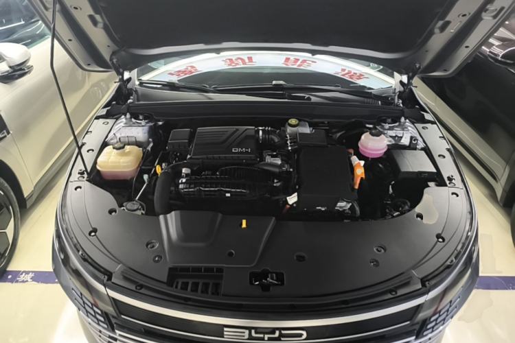 Used BYD Destroyer 05 2023 Champion Edition DM-i 55KM Luxury Model Engine Bay