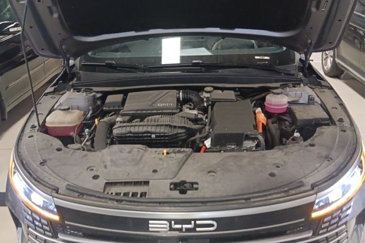 Used BYD Destroyer 05 2023 Champion Edition DM-i 55KM Luxury Model Engine Bay
